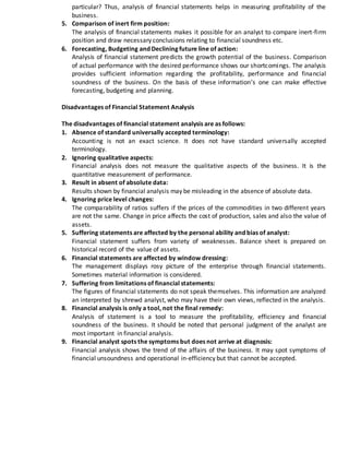 Inert Statement Accounting For Management Unit 3 | DOCX
