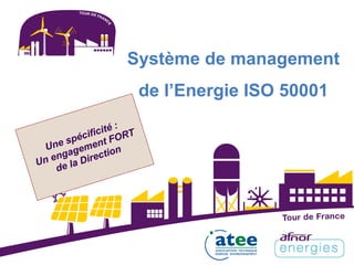 Système de management
de l’Energie ISO 50001
 