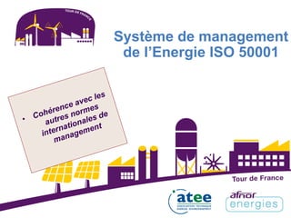 Système de management
de l’Energie ISO 50001
 