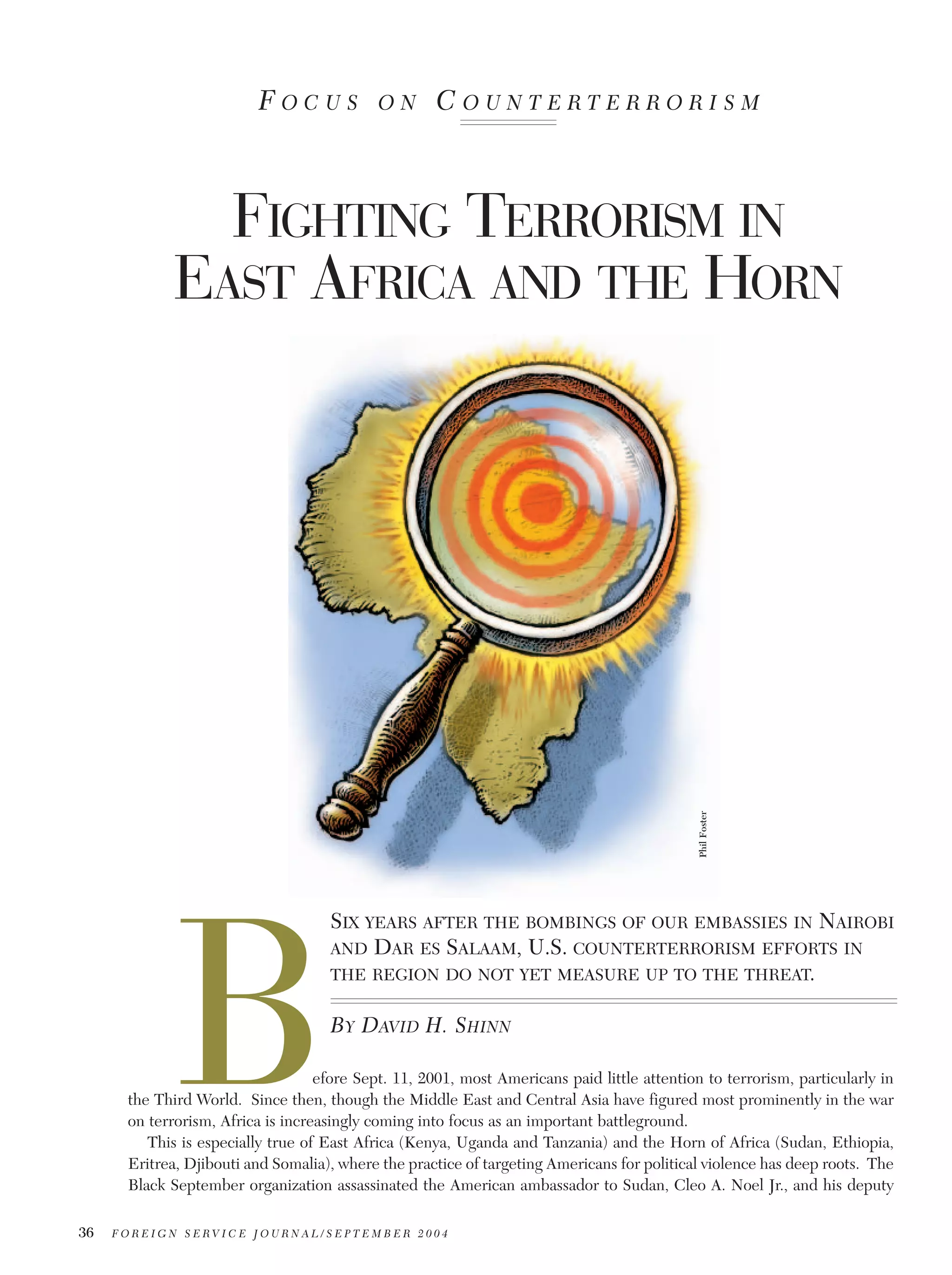 FIGHTING Terrorism IN EAST AFRICA & THE HORN | PDF