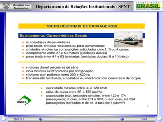 Ministério dos
 Transportes     Departamento de Relações Institucionais - SPNT




 INÍCIO                       www.transportes.gov.br            FIM
 