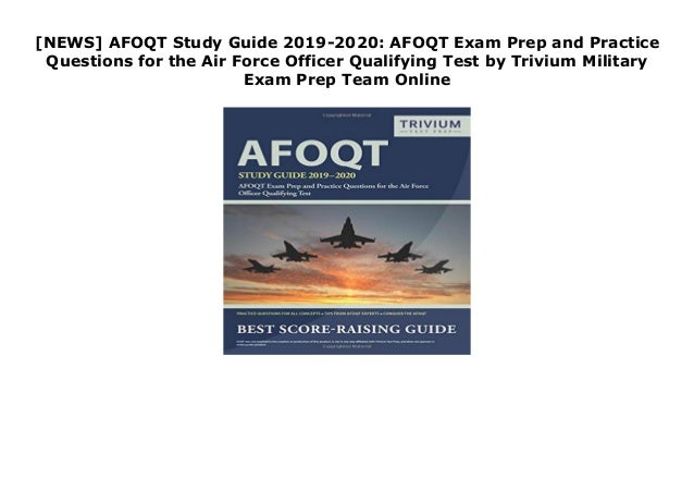 best afoqt study guide 2019