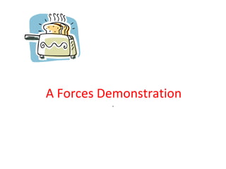 A Forces Demonstration
          .
 