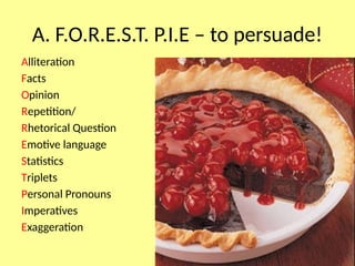 Examine persyasive techniques AFOREST-PIE.pptx