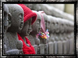 A forest shrine in japan