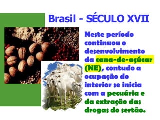 Brasil - SÉCULO XVII
 