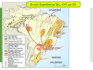 Brasil Econômico Séc. XVI ao XX
 