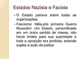 A formação do estado | PPTX