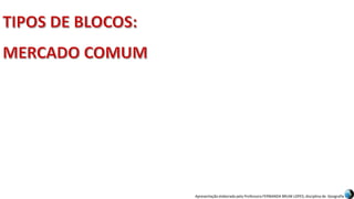 Apresentação elaborada pela Professora FERNANDA BRUM LOPES, disciplina de Geografia
 