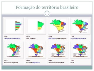 Formação do território brasileiro
 