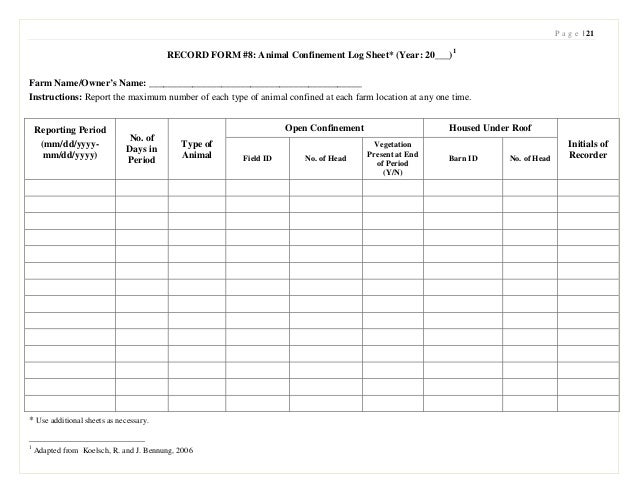 Record Keeping And Recordkeeping Booklet Final Booklet