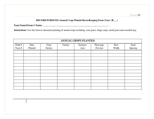 Record keeping and recordkeeping booklet final booklet