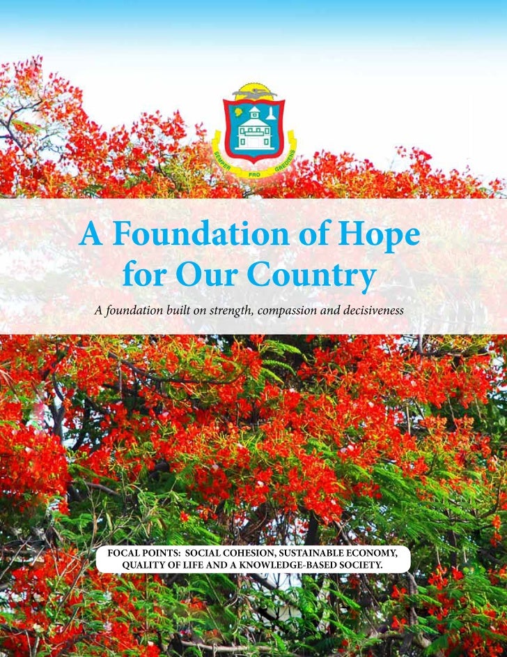 A foundation of hope for our country