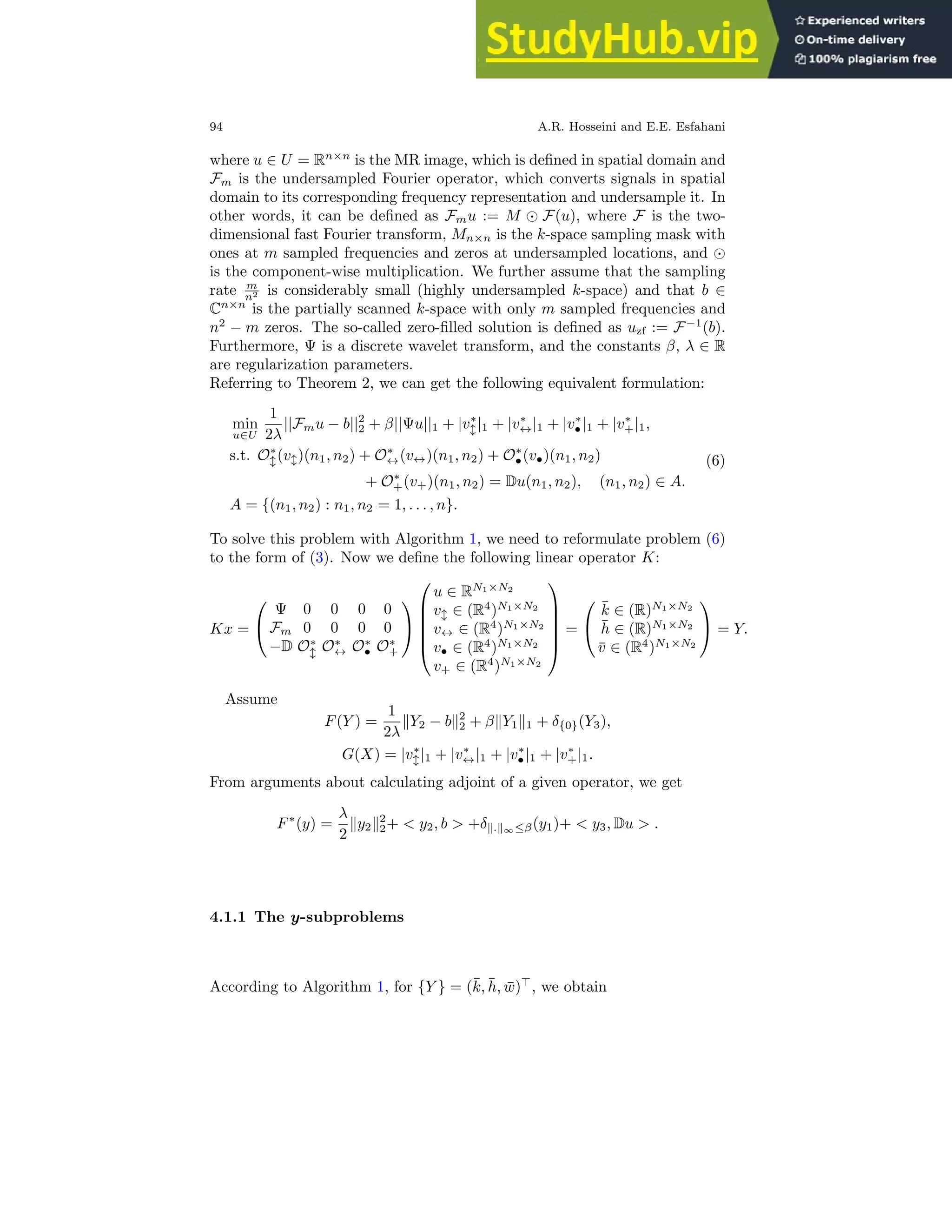 A Four Directions Variational Method For Solving Image Processing ...