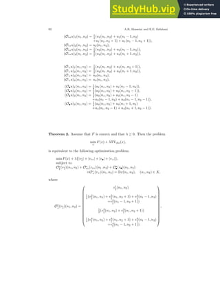 A Four Directions Variational Method For Solving Image Processing ...