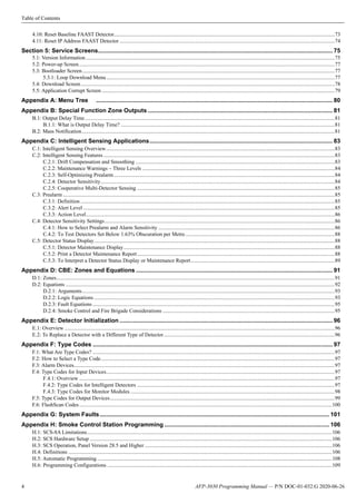 Manual de programación central AFP-3030 | PDF