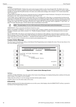 Manual de programación central AFP-3030 | PDF