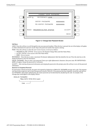 Manual de programación central AFP-3030 | PDF