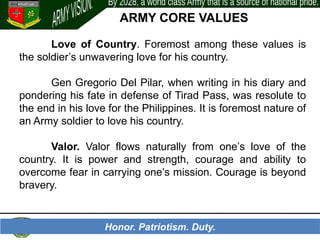 ARMED FORCES OF THE PHILPPINES-CODE-OF-ETHICS | PPTX