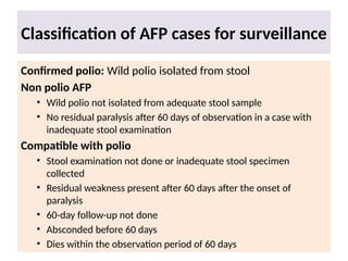Acute flaccid Paralysis- Poliomyelitis.. | PPTX
