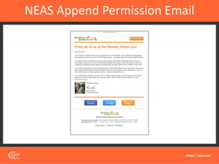 NEAS Append Permission Email
 