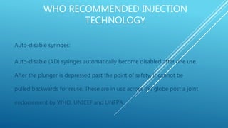 Safe Injection Practice | PPTX