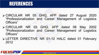 AFP Logistics Eligibility List (AFPLEL).pptx