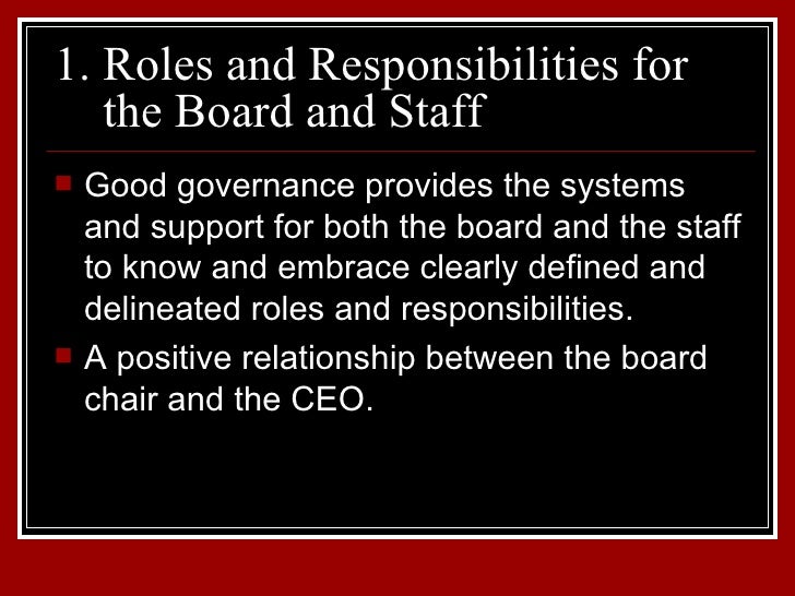The Leadership Role of Nonprofit Boards