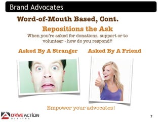 Brand Advocates




                  7
 
