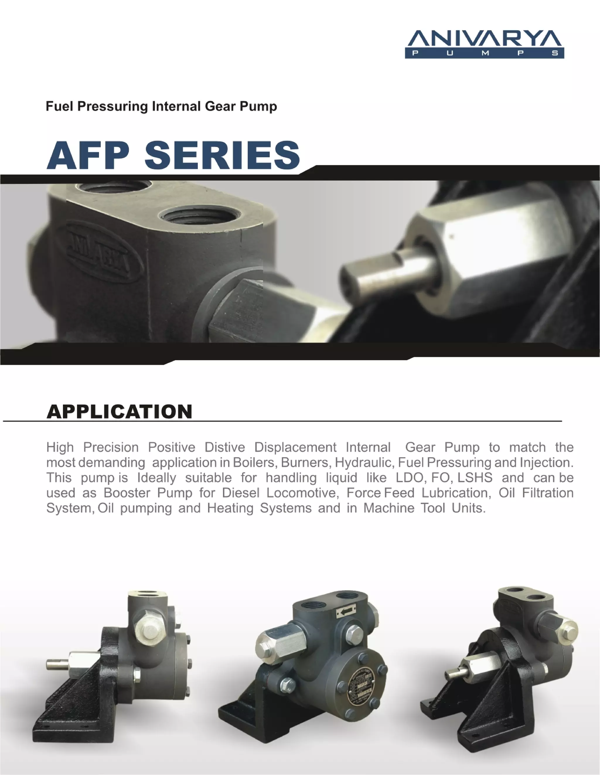 INTERNAL GEAR PUMP | PDF
