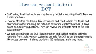 Decentralized Monitoring in Clinical Trials | PPTX