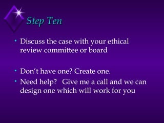 A framework for ethical decision making | PPT