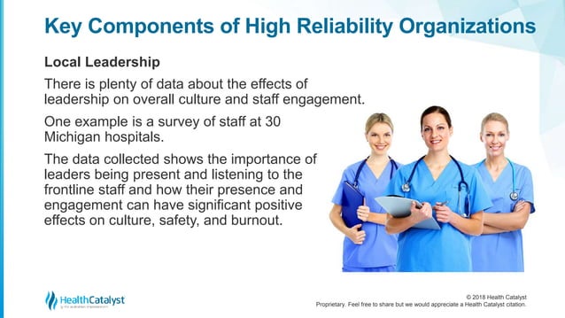 The Philosophy Of High Reliability Includes: A Framework for High-Reliability Organizations in Healthcare | PPT