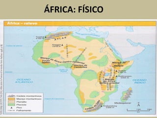 ÁFRICA: FÍSICO
 
