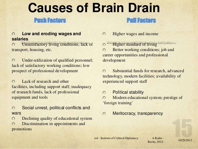 Brain drain essay