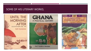 SOME OF HIS LITERARY WORKS;
 