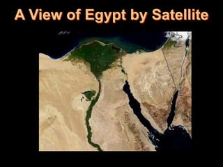 A View of Egypt by Satellite
 