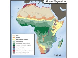 Presentazione del continente Africano school