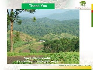 Africa case studies on sharing versus sparing new