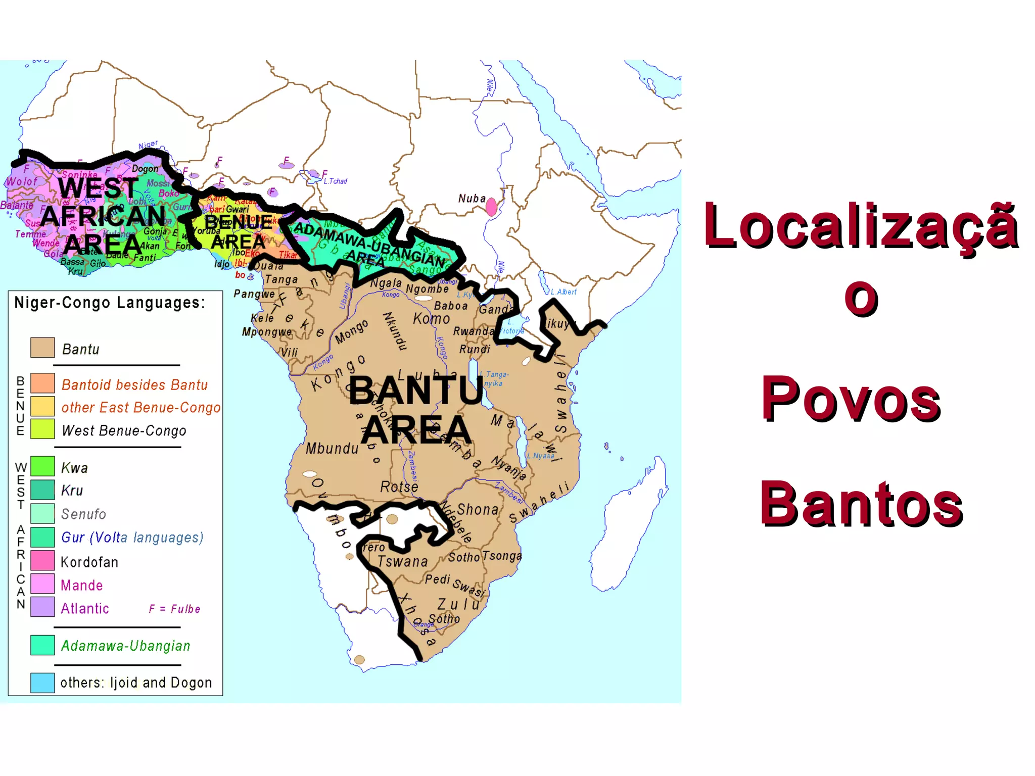 Africa - Iorubas e Bantos | PPT
