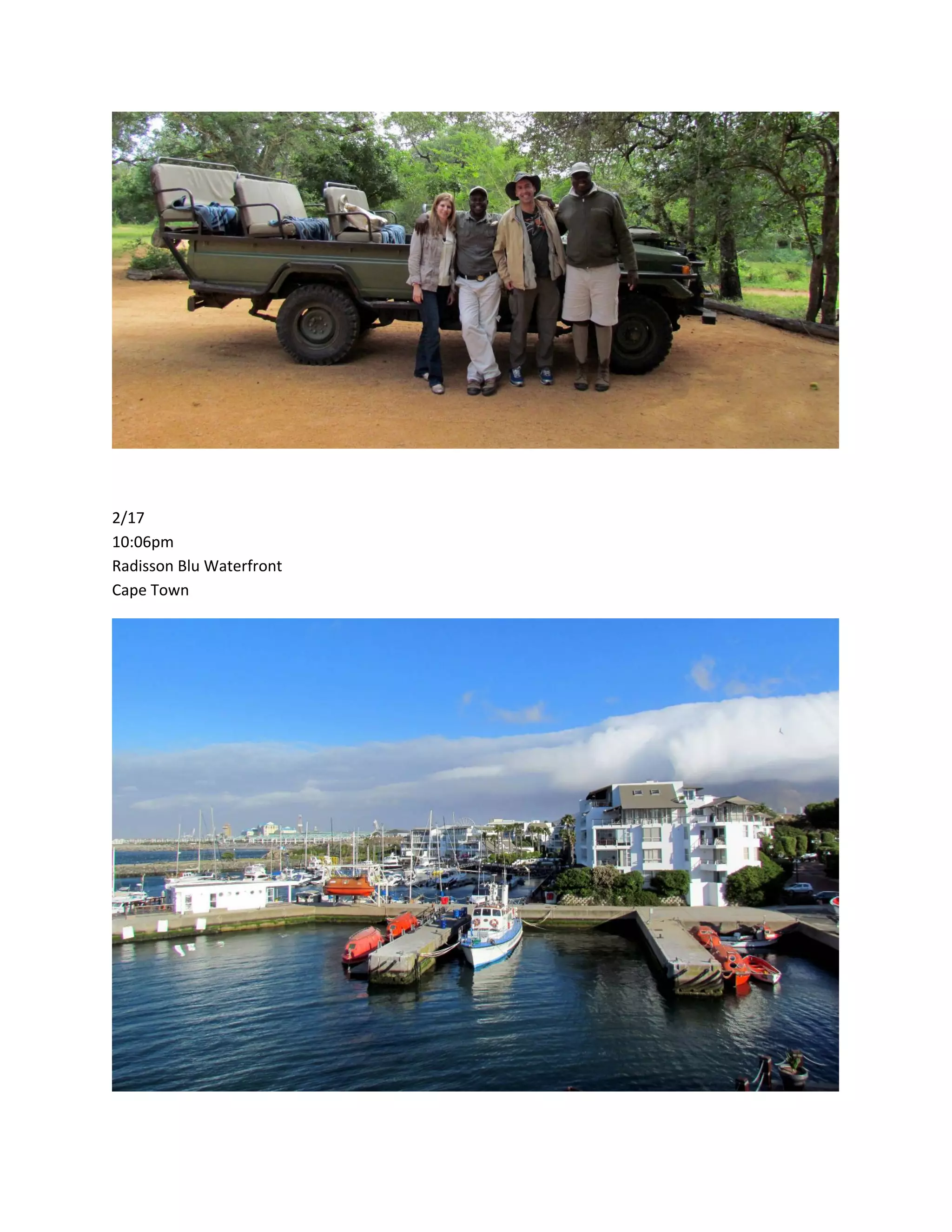 &nbsp;

&nbsp;

2/17&nbsp;
10:06pm&nbsp;&nbsp;
Radisson&nbsp;Blu&nbsp;Waterfront&nbsp;
Cape&nbsp;Town&nbsp;




                           &nbsp;
 