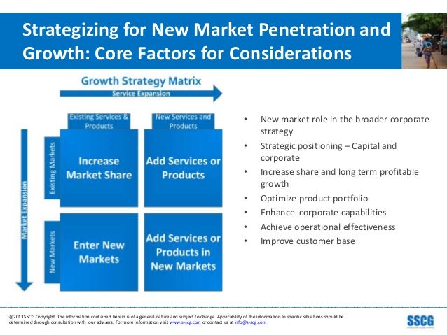 Increase Market Penetration 59