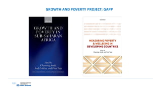 GROWTH AND POVERTY PROJECT: GAPP
 