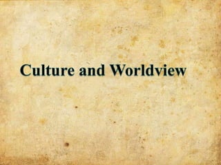 What is Culture
• Culture is a the vast structure of behaviors, ideas,
beliefs, attitudes, values, customs, language, ritu...