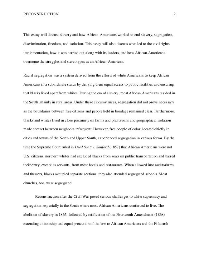 Expert Writer Online Reconstruction Essay Essay On Republic Reconstruction Essay Rubric Reconstruction Dbq Essay Science Essay also Literary Essay Thesis Examples Reconstruction Dbq Essay Underfontanacountryinncom College Application Help