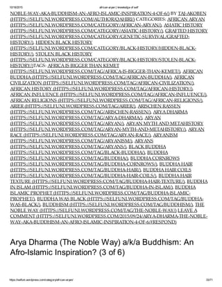10/18/2015 african aryan | knowledge of self
https://selfuni.wordpress.com/category/african-aryan/ 33/71
Arya Dharma (The ...