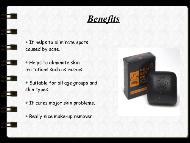 black soap benefits on skin