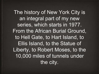 The African Burial Ground and the History of Slavery in New York City Slide 30