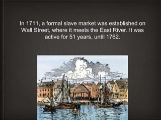 The African Burial Ground and the History of Slavery in New York City ...