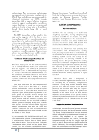 African entrepreneurship in south africa seta | PDF
